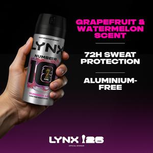 Lynx 150ml FIFA Number 10 Antiperspirant Aerosol Deodorant Spray, Limited Edition - gallery image 6
