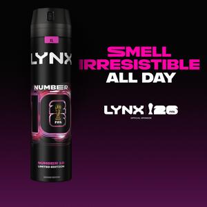 Lynx 250ml FIFA Number 10 Aerosol Body Spray, Limited Edition - gallery image 2