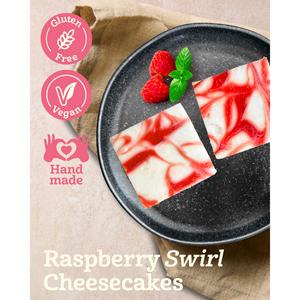 Kirsty's 2 x 90g Raspberry Swirl Cheesecakes - gallery image 3