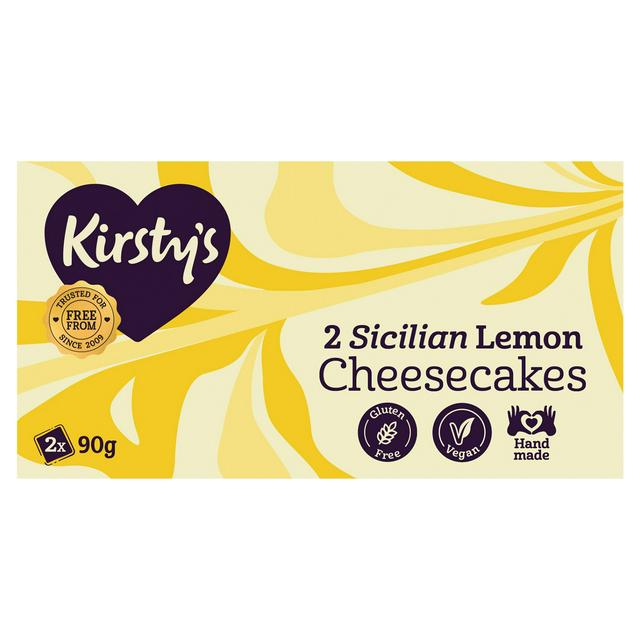 Kirsty's 2 x 90g Sicilian Lemon Cheesecakes - gallery image 1