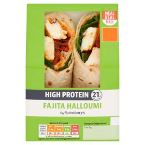 Sainsbury's High Protein Fajita Halloumi Wrap