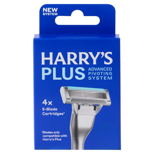 Harry's Plus 4 x Refills 5 Blade Men's Razor - gallery image 1