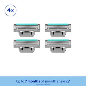 Harry's Plus 4 x Refills 5 Blade Men's Razor - gallery image 2
