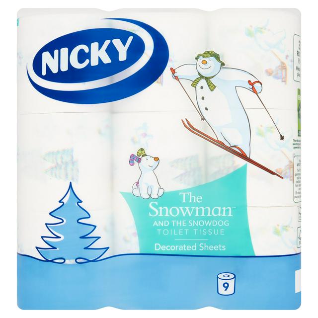 Nicky 9 Toilet Tissue the Snowman & the Snowdog Rolls - gallery image 1