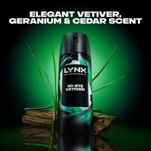 Lynx 150ml Fine Fragrance Collection White Vetiver Premium Body Spray - gallery image 3