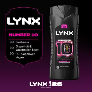 Lynx 500ml Number 10 3 in 1 Body Wash, FIFA Limited Edition - gallery image 4