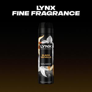 Lynx 200ml Fine Fragrance Collection Black Vanilla Premium Body Spray - gallery image 2