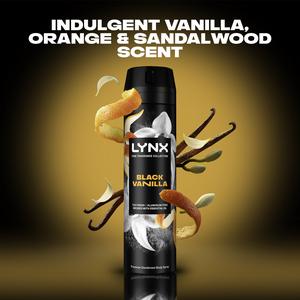 Lynx 200ml Fine Fragrance Collection Black Vanilla Premium Body Spray - gallery image 3