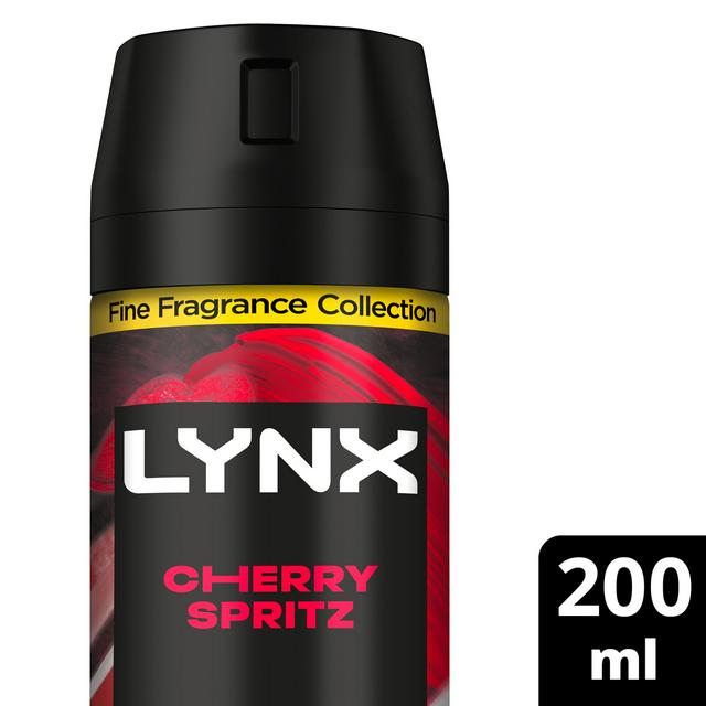 Lynx 200ml Fine Fragrance Collection Cherry Spritz Premium Body Spray - gallery image 1