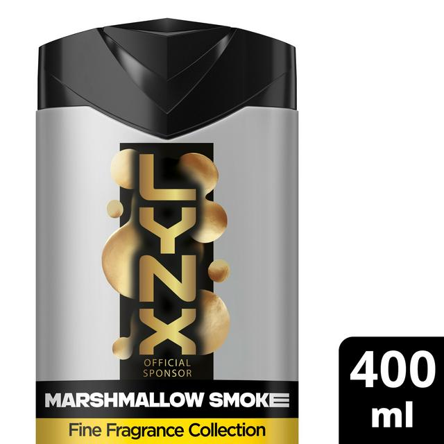 Lynx 400ml Marshmallow Smoke Premium Fine Fragrance Collection Body Wash, FIFA Limited Edition - gallery image 1