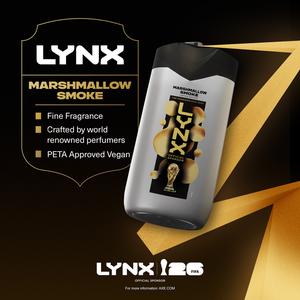 Lynx 400ml Marshmallow Smoke Premium Fine Fragrance Collection Body Wash, FIFA Limited Edition - gallery image 3