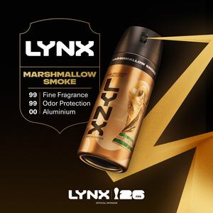 Lynx 150ml FIFA Fine Fragrance Collection Marshmallow Smoke Premium Body Spray, Limited Edition - gallery image 4