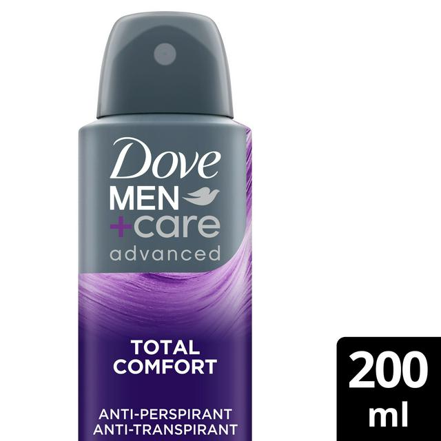 Dove Men+Care 200ml Advanced Total Comfort Antiperspirant Aerosol Deodorant Spray - gallery image 1