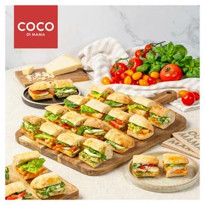 Coco di Mama Sourdough Ciabatta Sharing Platter (24 Pieces)
