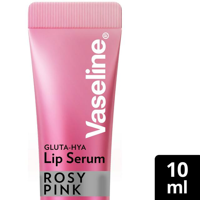 Vaseline 10ml Gluta Hya Rosy Pink Lip Serum Gloss - gallery image 1