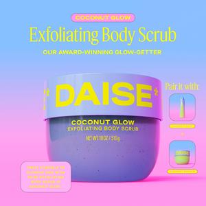Daise 510g Coconut Glow Exfoliating Body Scrub - gallery image 6