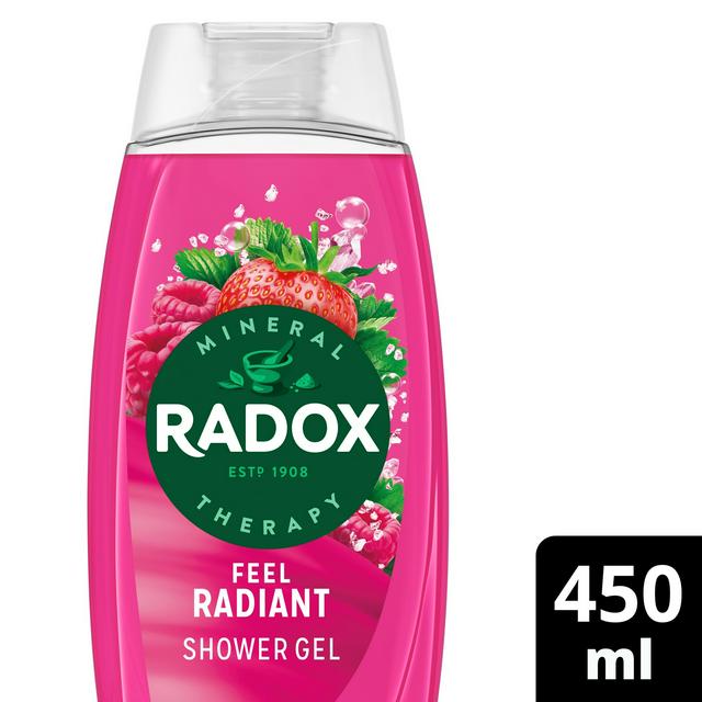 Radox 450ml Mineral Therapy Feel Radiant Shower Gel - gallery image 1