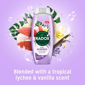 Radox 450ml Mineral Therapy Feel Renewed Shower Cream - gallery image 2