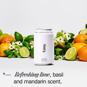 Fussy 320ml Refillable Natural Tropic Tonic Body Wash - gallery image 4