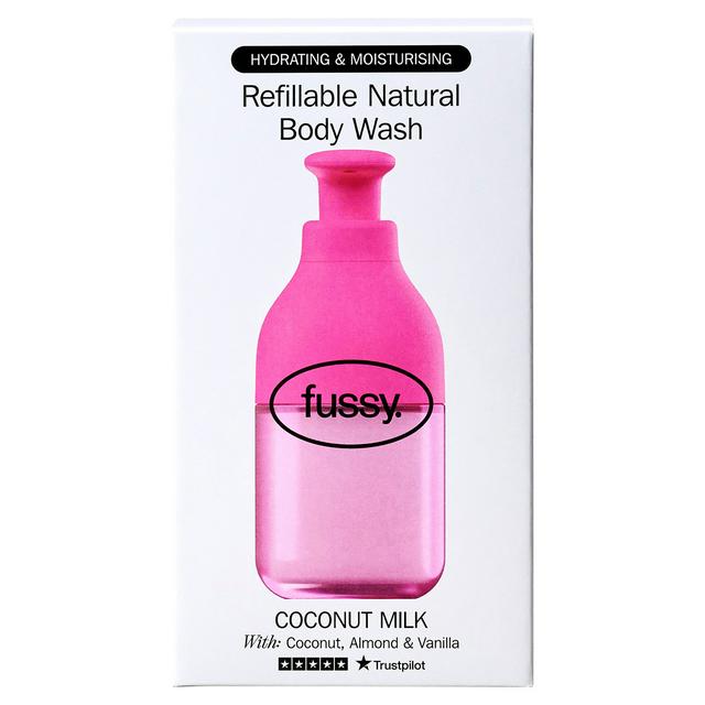 Fussy 320ml Coconut Milk Refillable Natural Body Wash - gallery image 1