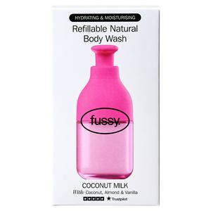 Fussy 320ml Coconut Milk Refillable Natural Body Wash