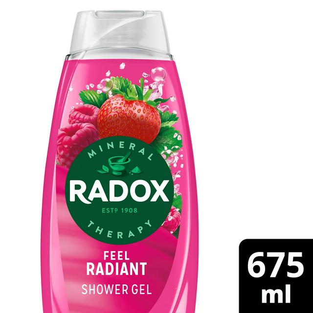 Radox 675ml Mineral Therapy Feel Radiant Shower Gel - gallery image 1