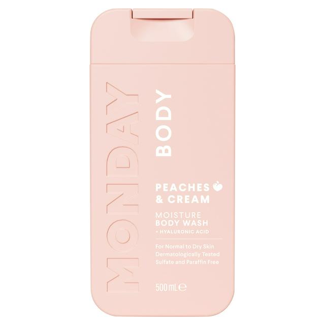 Monday Haircare 500ml Peaches & Cream Moisture Body Wash - gallery image 1