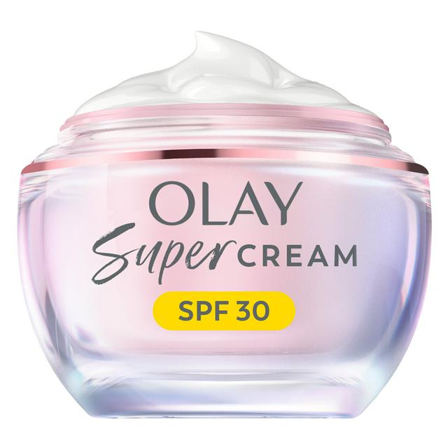 Olay Super 50ml Cream Refillable with SPF 30 UV Protection Face Moisturiser