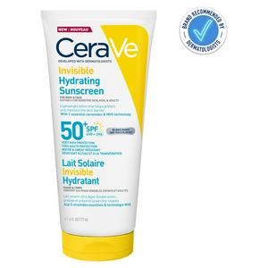 CeraVe 177ml Invisible Hydrating SPF 50 Sunscreen