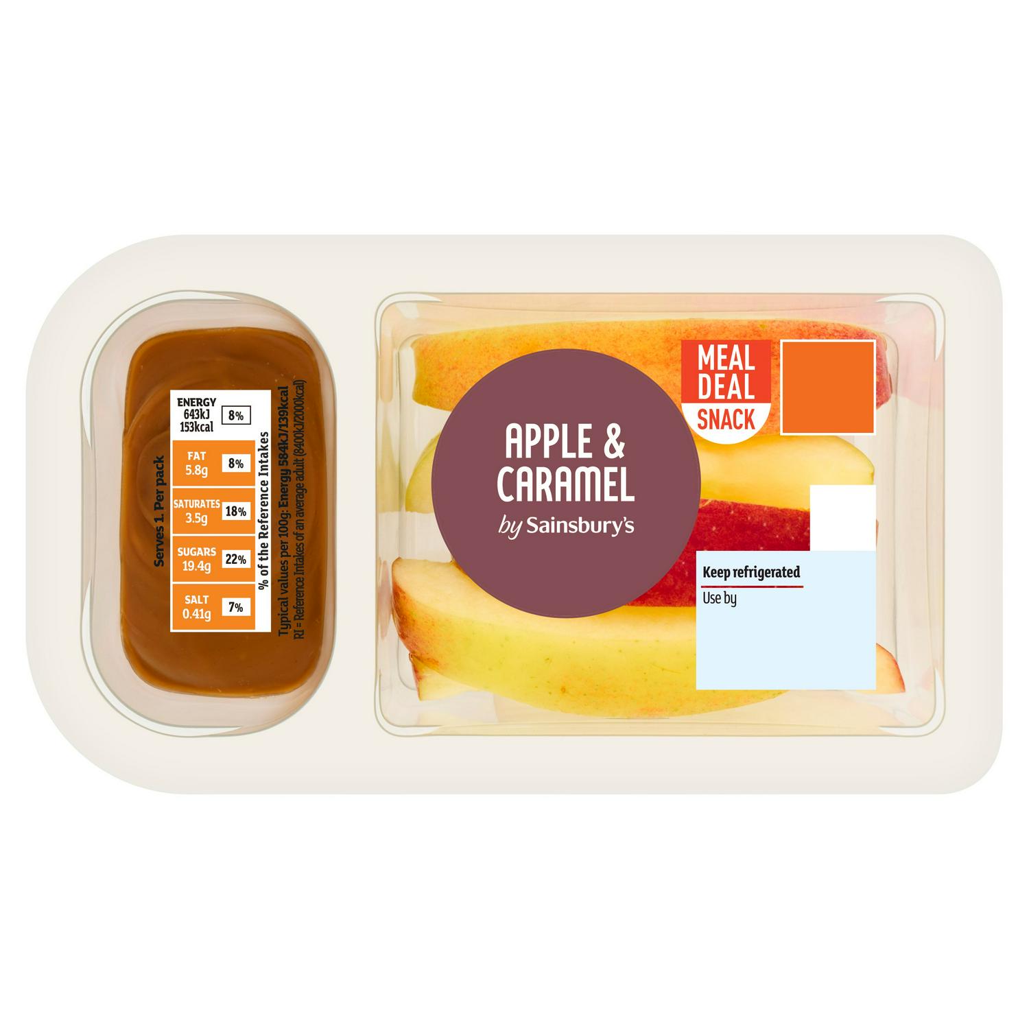 Sainsbury's 110g Apple & Caramel Dip