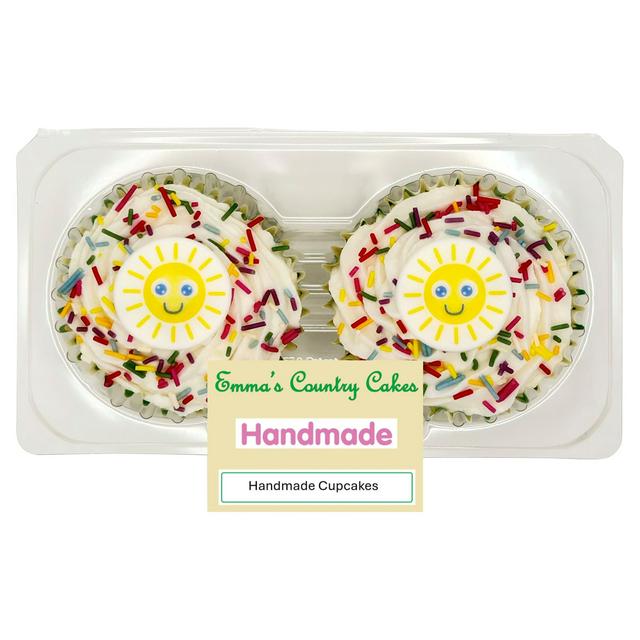 Sainsburys Emma's Country Cakes 2 Handmade Cupcakes