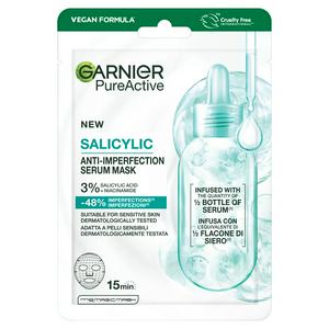 Garnier Salicylic Anti-Imperfection Face Mask,  3% Niacinamide, Salicylic, Aha, Centella Asiatica