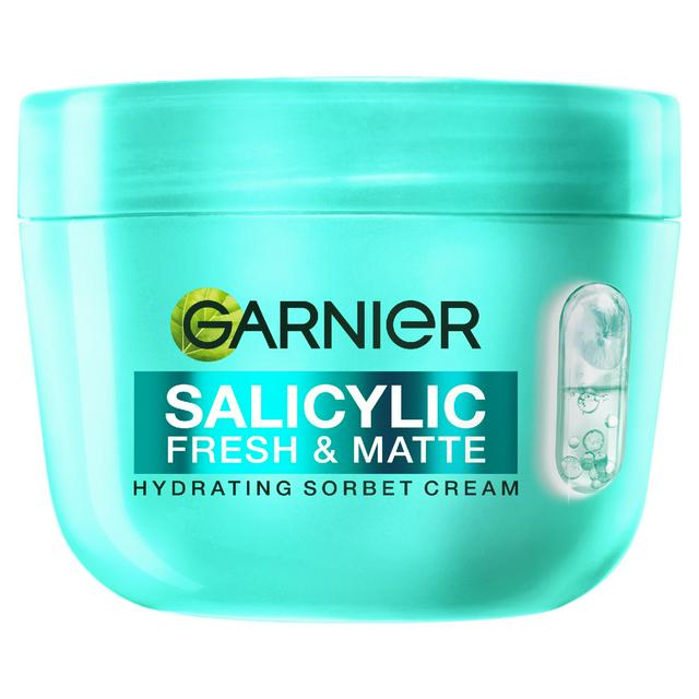 Garnier Salicylic Fresh & Matte, Niacinamide, Centella Asiatica, Hydrating Sorbet Cream - gallery image 1