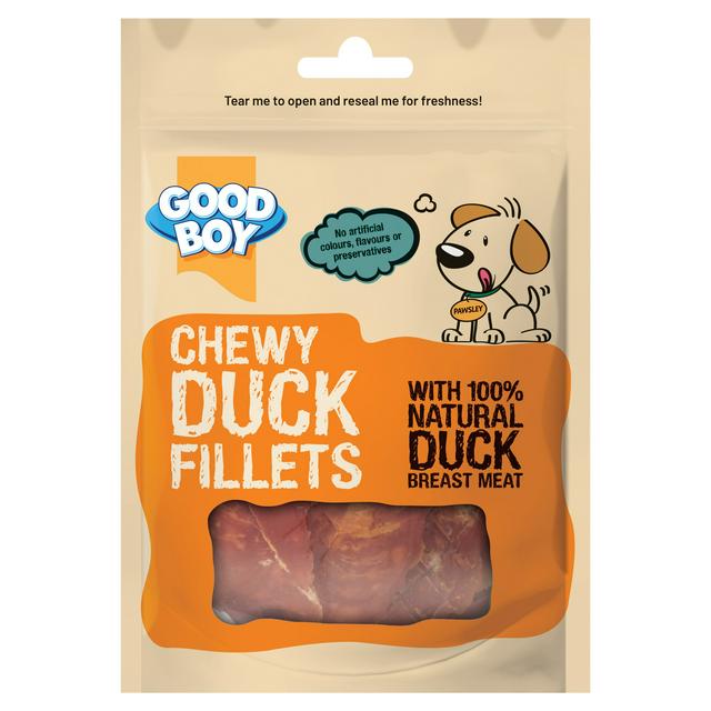 Good Boy 70g Chewy Duck Fillets Dog Treats