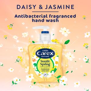 Carex 250ml Editions Sunlit Spring Daisy & Jasmine Antibacterial Hand Wash - gallery image 3