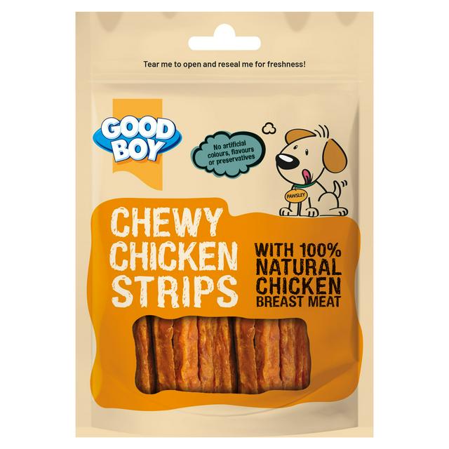 Good Boy 80g Chewy Chicken Strips Dog Treats
