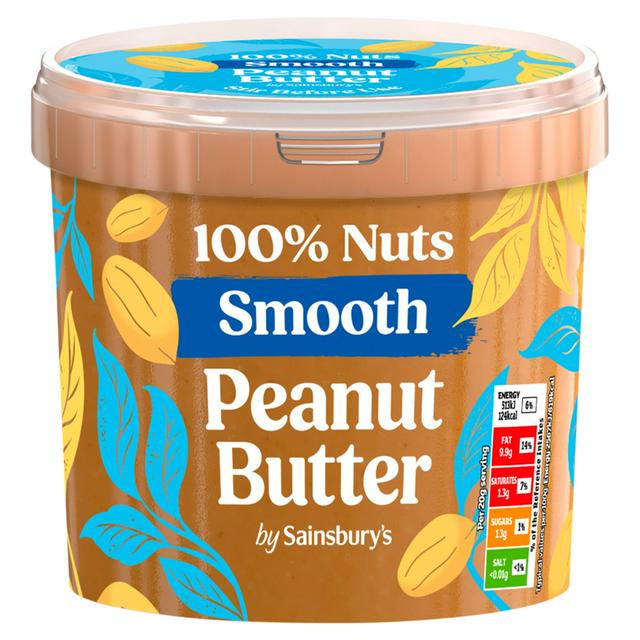 Sainsbury's 1kg 100% Smooth Peanut Butter - gallery image 1