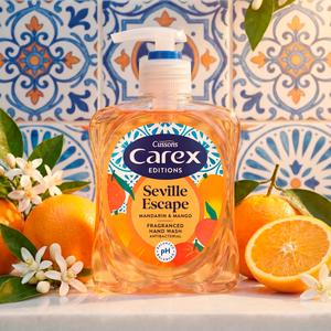 Carex 250ml Editions Seville Escape Mandarin & Mango Antibacterial Hand Wash - gallery image 2