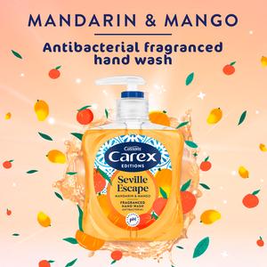 Carex 250ml Editions Seville Escape Mandarin & Mango Antibacterial Hand Wash - gallery image 3