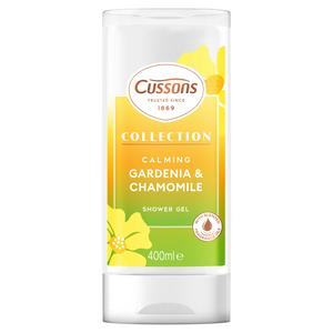 Cussons Collection 400ml Calming Gardenia & Chamomile Shower Gel