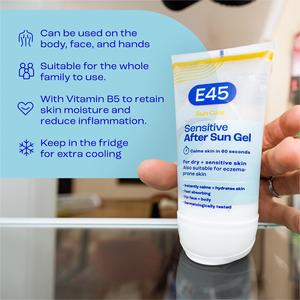 E45 150ml Sun Care Sensitive After Sun Gel - gallery image 2