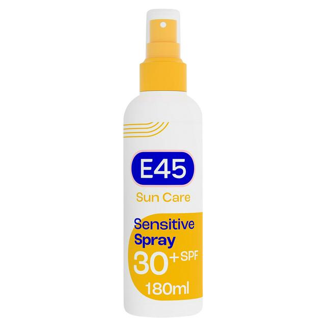 E45 180ml Sun Care 30 SPF Sensitive Spray - gallery image 1