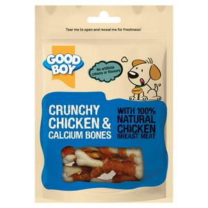 Good Boy 90g Crunchy Chicken & Calcium Bones Dog Treats