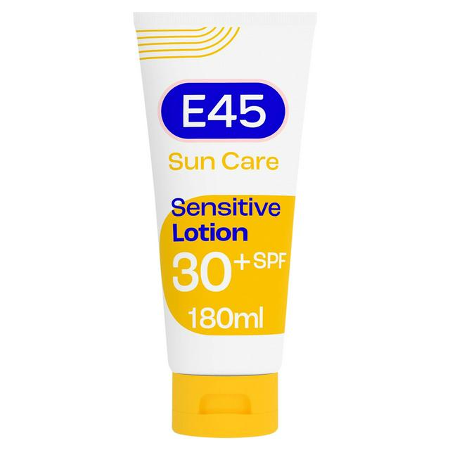 E45 180ml Sun Care 30 SPF Sensitive Lotion - gallery image 1