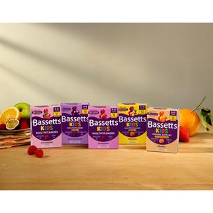 Bassetts 30 x Omega 3 Tropical Flavour 7 to 11 Years Kids Multivitamin Gummies - gallery image 6