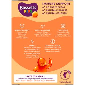 Bassetts 30 x Orange Flavour 3 to 11 Years Immune Support One a Day Kids Gummies - gallery image 4