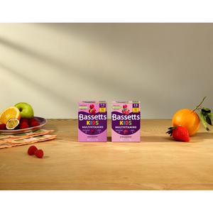 Bassetts 60 x Strawberry Flavour 3 to 6 Years Kids Multivitamin Gummies - gallery image 6
