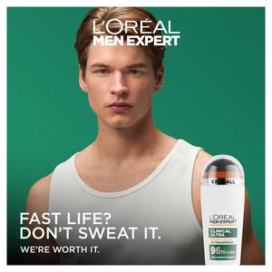 L'Oréal Paris Men Expert 50ml Clinical Ultra Upto 96h Anti Sweat Protection Roll On Deodorant - gallery image 4
