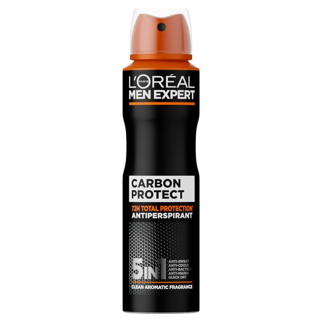 L'Oréal Paris Men Expert 150ml Carbon Protect Deodorant Spray - gallery image 1
