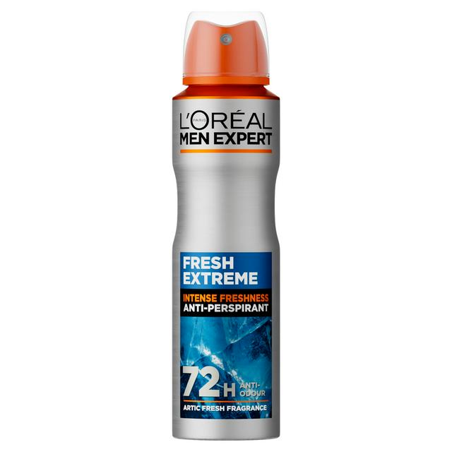 L'Oréal Paris Men Expert 150ml Fresh Extreme Deodorant Spray - gallery image 1